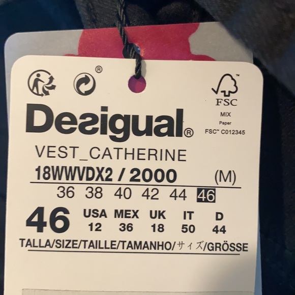 Desigual Denim dress.black. Size M . - Picture 15 of 15